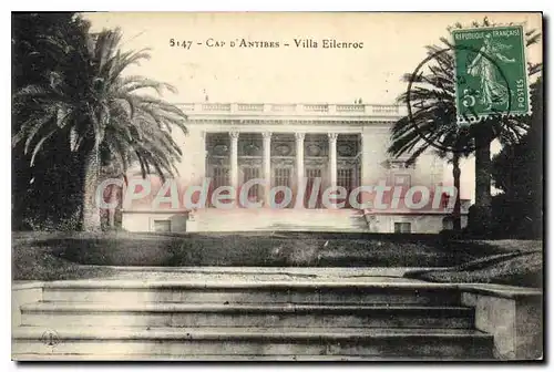 Cartes postales Antibes Cap Villa Eilenroc