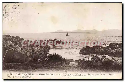 Cartes postales Cap D'Antibes Pointe De I'Ilette