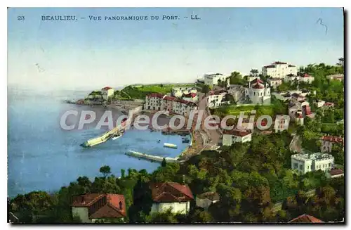 Cartes postales Beaulieu Sur Mer Vue Panoramique Du Port