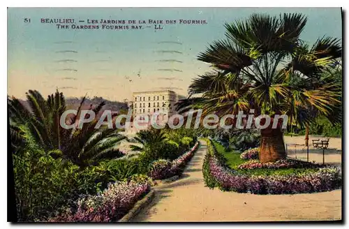 Cartes postales Beaulieu Sur Mer Les Jardins De La Baie Des Fourmis