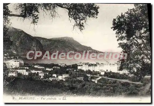 Cartes postales Beaulieu Sur Mer Vue Generale