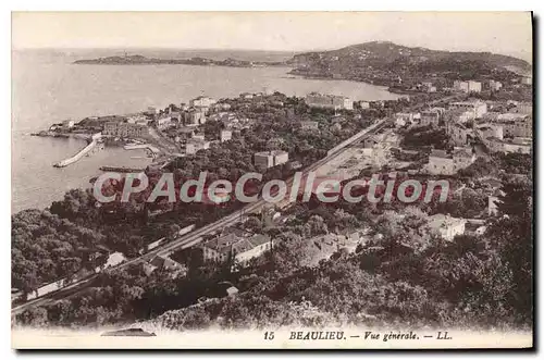 Cartes postales Beaulieu Sur Mer Vue Generale