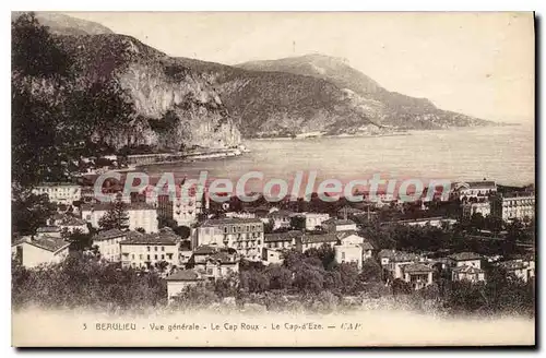 Cartes postales Beaulieu Sur Mer Vue Generale Le Cap Roux