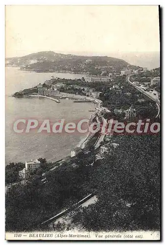 Cartes postales Beaulieu Sur Mer Vue Generale