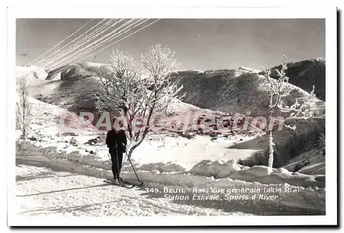 Cartes postales Beuil Vue Generale vue g�n�rale Station Estivale sports d'hiver