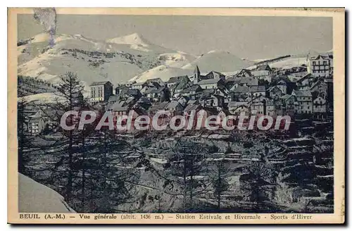Ansichtskarte AK Beuil Vue Generale Station Estivale Sports D'Hiver