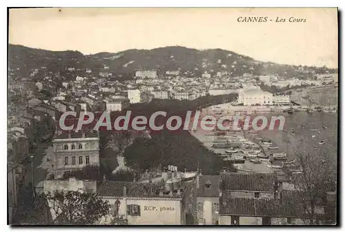 Cartes postales Cannes Les Cours