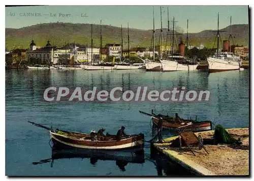 Cartes postales Cannes Le Port