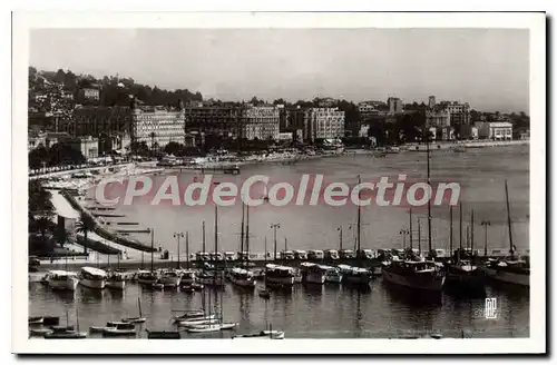 Cartes postales Cannes Vue Sur Le Port Et La Croisette