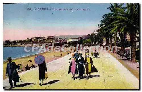 Cartes postales Cannes Promenade De La Groisette