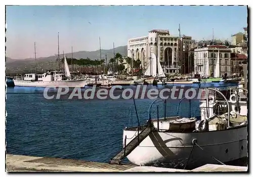 Cartes postales moderne Cannes Vue Sur Le Port Les Quais