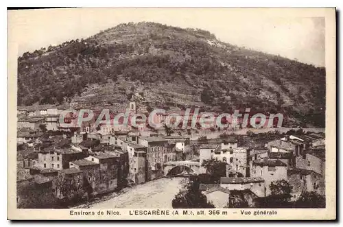 Cartes postales L'Escarene Vue Generale