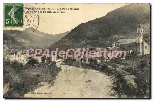 Cartes postales L'Escarene Le Pont Vieux