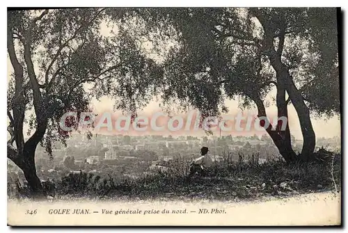 Cartes postales Golfe Juan Vue Generale Prise Du Nord