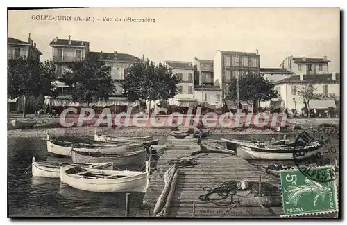 Cartes postales Golfe Juan Vue Du Debarcadere