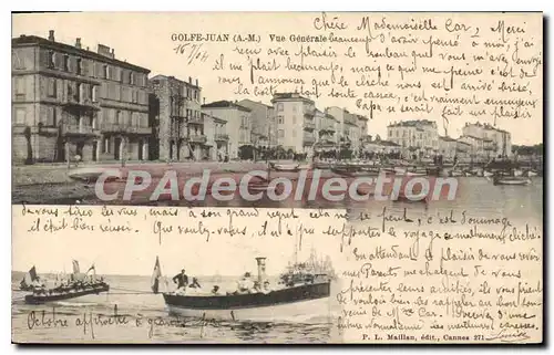 Cartes postales Golfe Juan Vue Generale