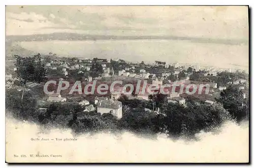 Cartes postales Golfe Juan Vue Generale