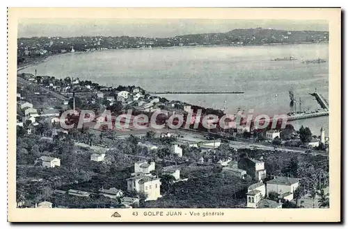 Cartes postales Golfe Juan Vue Generale