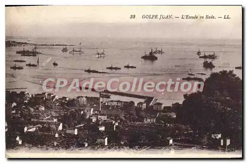 Cartes postales Golfe Juan L'Escadre En Rade