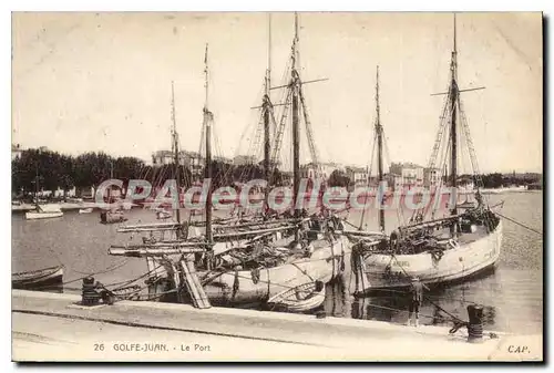 Cartes postales Golfe Juan Le Port