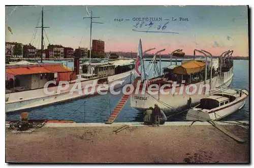 Cartes postales Golfe Juan Le Port