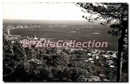 Ansichtskarte AK Golfe Juan Panorama Sur Le Golfe Et Le Cap D'Antibes