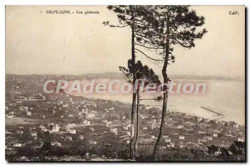 Cartes postales Golfe Juan Vue Generale