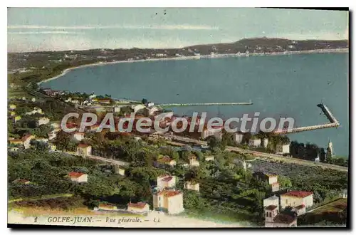 Cartes postales Golfe Juan Vue Generale