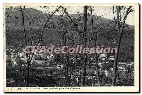 Cartes postales Grasse Vue Generale Prise Des Casernes