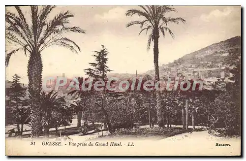 Cartes postales Grasse Vue Prise Du Grand Hotel