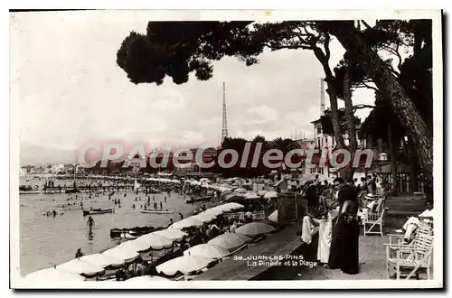 Cartes postales Juan Les Pins La Pinede Et La Plage