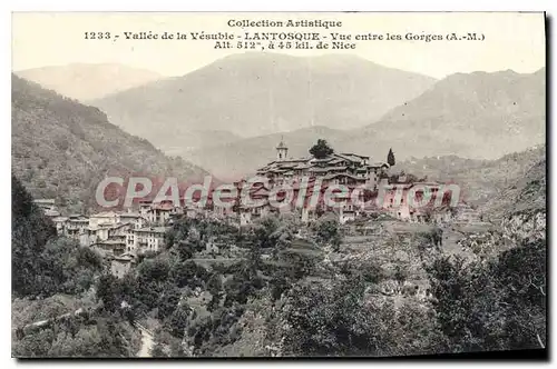 Cartes postales Lantosque Vue Entre Les Gorges