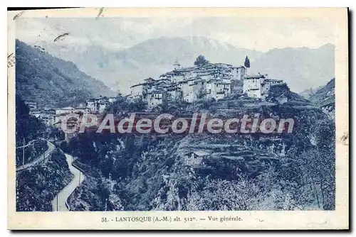 Cartes postales Lantosque Vue Generale