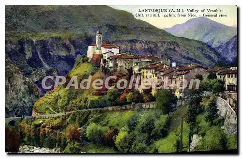 Cartes postales Lantosque Vue Generale