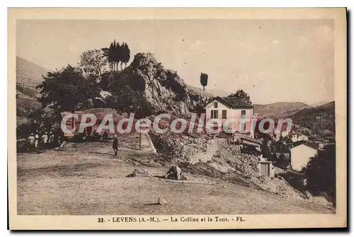 Cartes postales Levens La Colline Et La Tour