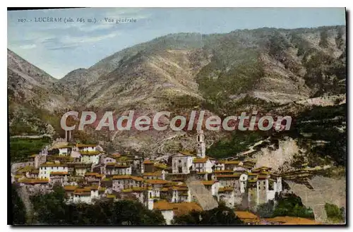 Cartes postales Luceram Vue Generale