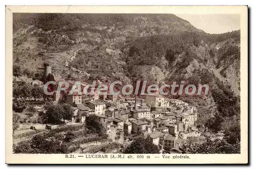 Cartes postales Luceram Vue Generale