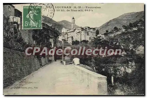 Cartes postales Luceram Excursion