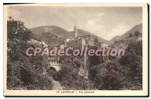 Cartes postales Luceram Vue Generale