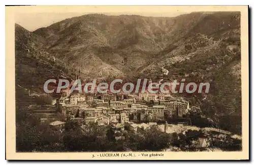 Cartes postales Luceram Vue Generale