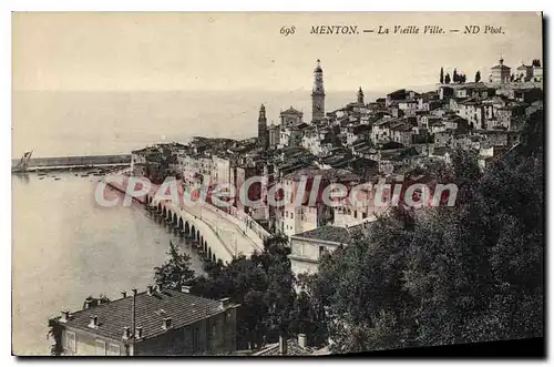 Cartes postales Menton La Vieille Ville