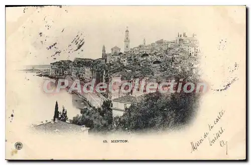 Cartes postales Menton Vue g�n�rale