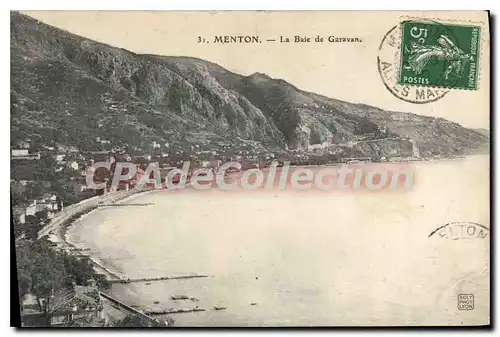 Cartes postales Menton La Bale De Garavan