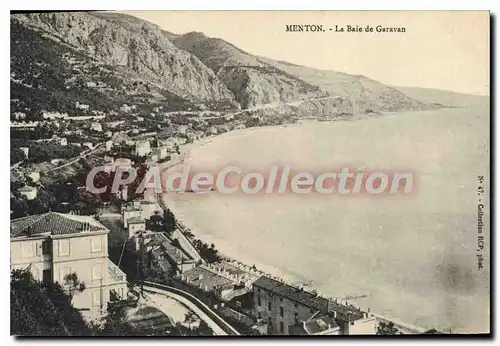 Ansichtskarte AK Menton La Baie De Garavan