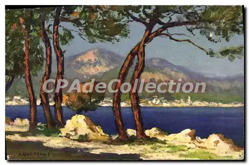 Cartes postales Menton Vue Du Cap Martin