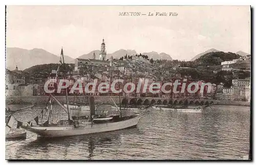 Cartes postales Menton La Vieille Ville