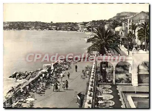 Cartes postales moderne Menton La Promenade Du Casino Le Cap Martin