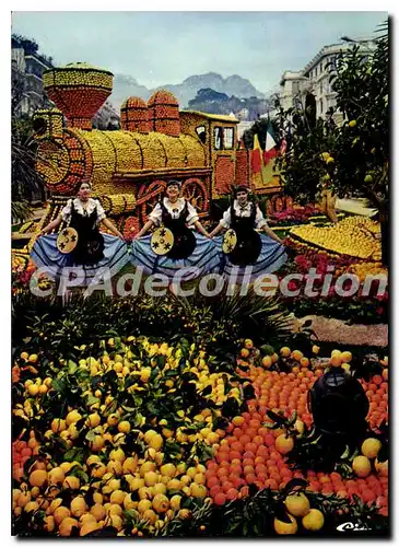 Cartes postales moderne Menton Fetes Du Citron