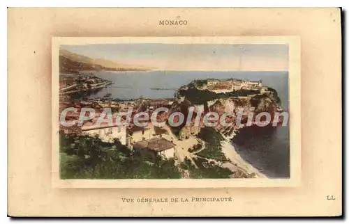 Cartes postales Monaco Vue Generale De La Principaute