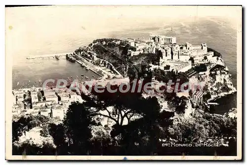 Cartes postales Monaco Le Rocher